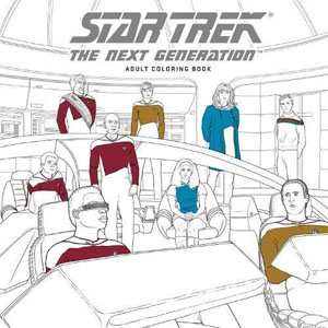 Star Trek Next Generation Colouring In Book
