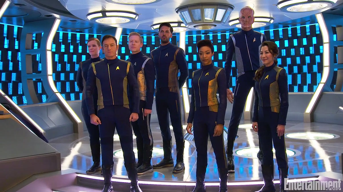 Star Trek Discovery Characters - The Cast and Crew of USS Discovery